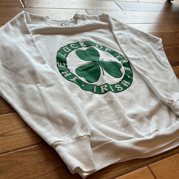Vtg Luck of the Irish sweatshirt - Picture 5 of 5